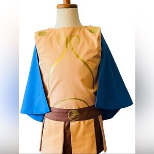 Hercules Vest and belt, Hercules Halloween Costume, Hercules Costume size 4T
